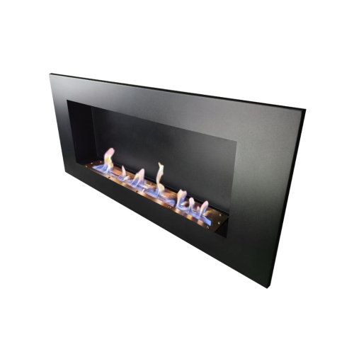 Биокамин "Русский огонь" Лофт 1100V встраиваемый с декоративным стеклом (стемалитом)