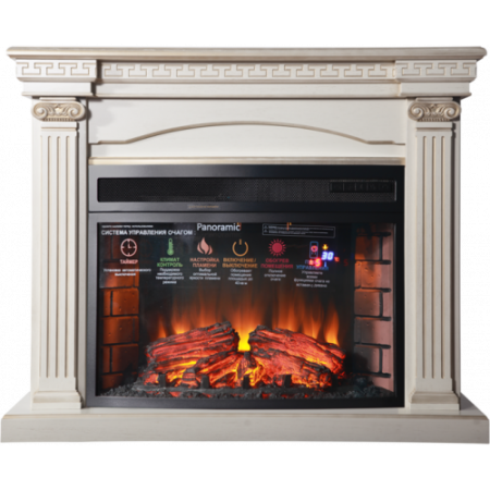 Афина (бежевый с золотой патиной)+Panoramic 33 Led FX