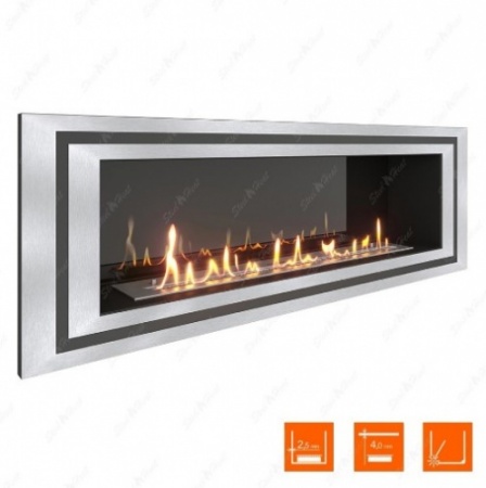 Биокамин SteelHeat GRAND-D 1500 XL стемалит по цене 77 280 руб.