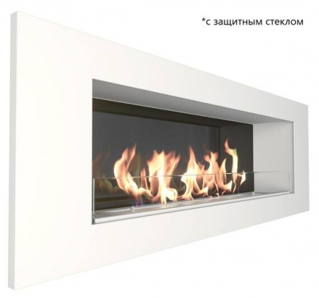 Биокамин ZeFire Elliot 1200 белый со стемалитом по цене 47 800 руб.