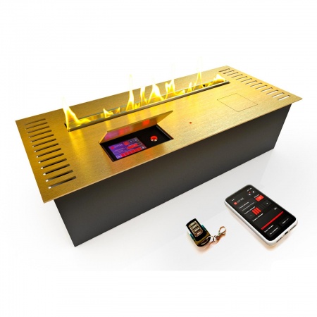 Автоматический биокамин ZeFire M 700 латунный с ДУ Автоматический биокамин ZeFire M 700 латунный с ДУ по цене 309 000 руб.