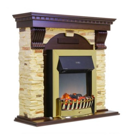 Dublin арочный сланец (темный дуб)+Lydon Brass