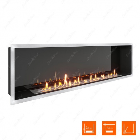 Биокамин SteelHeat LEADER-SH 1600 стемалит Биокамин SteelHeat LEADER-SH 1600 стемалит по цене 73 290 руб.