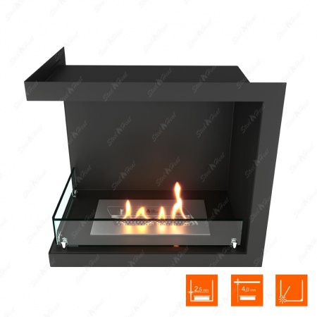 Биокамин угловой SteelHeat Leader 500 левый стекло Биокамин угловой SteelHeat Leader 500 левый стекло по цене 23 473 руб.