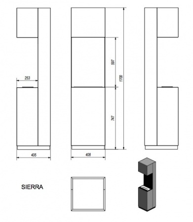 Биокамин Kratki SIERRA, TUV Биокамин Kratki SIERRA, TUV по цене €854