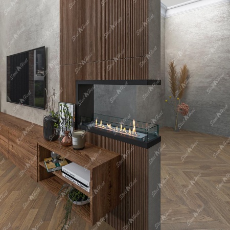 Биокамин торцевой SteelHeat Leader 800 по цене 38 000 руб.