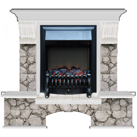 Бостон К Карелия (беленый дуб)+Fobos Black