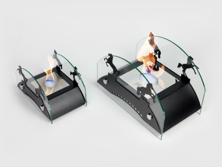 Настольный биокамин Lux Fire "Графский мост" S Чёрный по цене 14 641 руб.